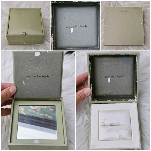 Vintage Van Cleef & Arpels ARNO Diamond 18k White Gold Alhambra VCA Clover Ring - Picture 11 of 11